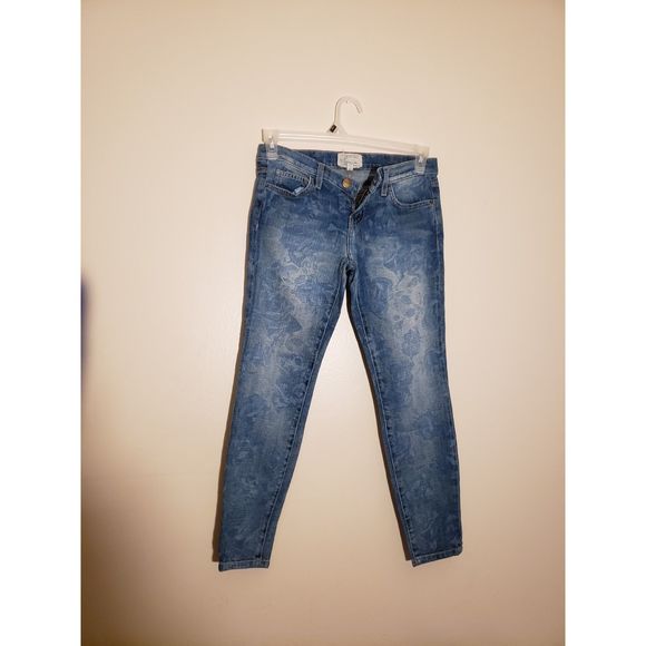 Women's Current Elliot Skinny Jeans, W30/L27, Light Blue - Picture 1 of 5